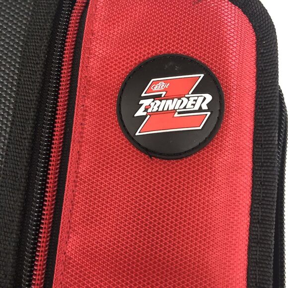 CASE IT NEW 2-IN-1 ORGANIZER Z-BINDER Z175, RED, 2- 1.25" BINDERS, HANDLE, STRAP - Picture 6 of 15